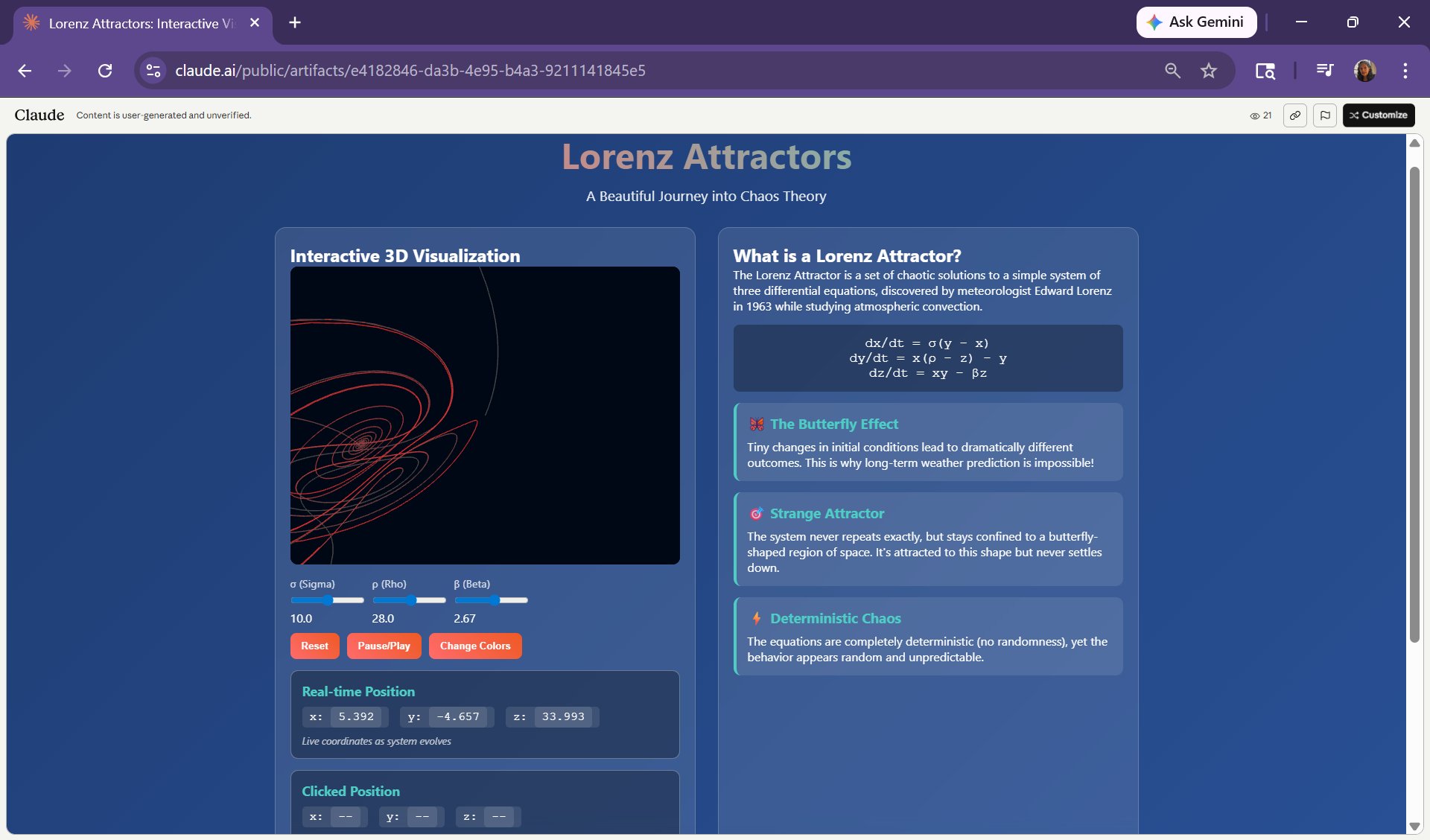 Lorenz Attractors