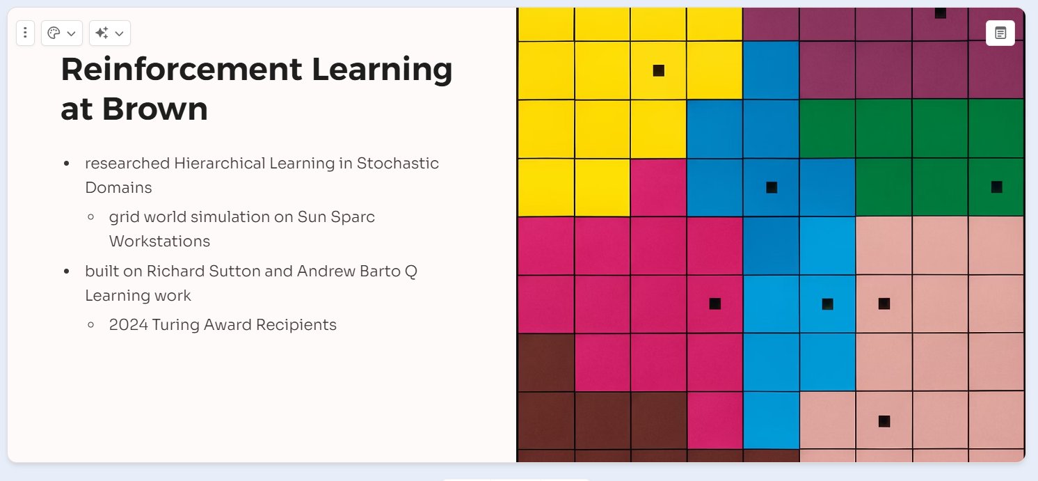 Grid world simulation — Reinforcement Learning at Brown